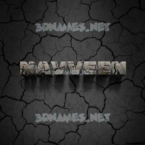 navveen in Cracked Stone style - 3D name wallpaper navveen in Cracked Stone style - 3D name wallpaper