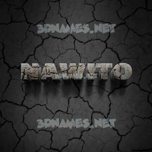 nawito in Cracked Stone style - 3D name wallpaper nawito in Cracked Stone style - 3D name wallpaper
