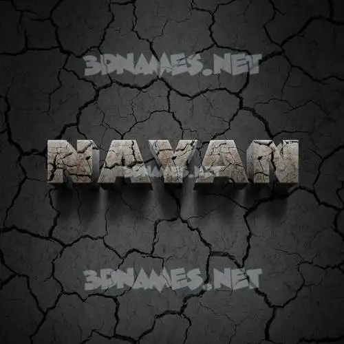 nayan in Cracked Stone style - 3D name wallpaper nayan in Cracked Stone style - 3D name wallpaper
