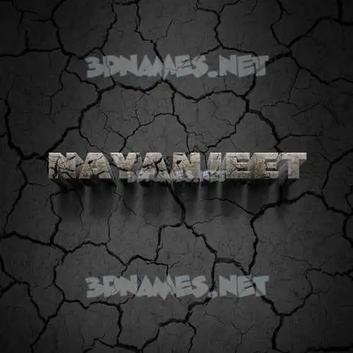 nayanjeet in Cracked Stone style - 3D name wallpaper nayanjeet in Cracked Stone style - 3D name wallpaper