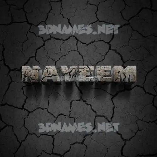 nayeem in Cracked Stone style - 3D name wallpaper nayeem in Cracked Stone style - 3D name wallpaper
