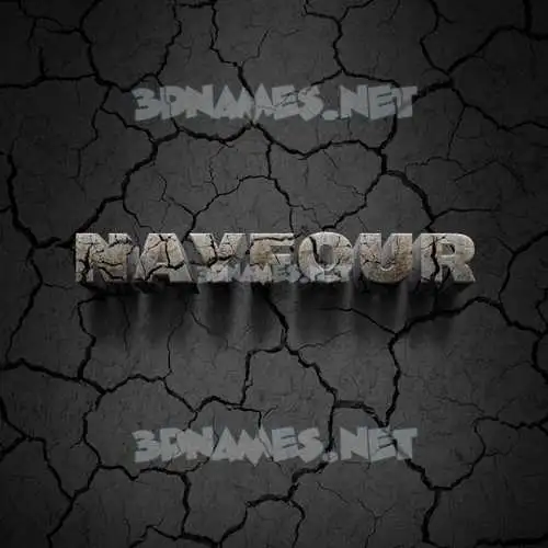 nayfour in Cracked Stone style - 3D name wallpaper nayfour in Cracked Stone style - 3D name wallpaper