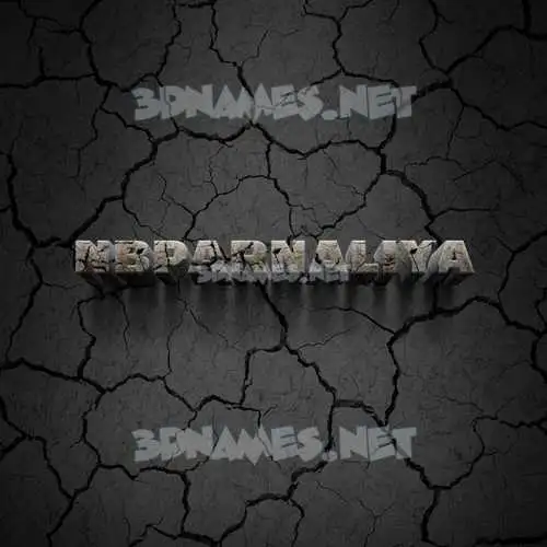 nbparnaliya in Cracked Stone style - 3D name wallpaper nbparnaliya in Cracked Stone style - 3D name wallpaper