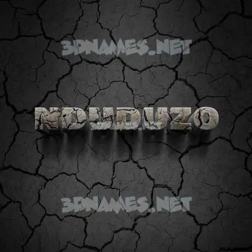 nduduzo in Cracked Stone style - 3D name wallpaper nduduzo in Cracked Stone style - 3D name wallpaper