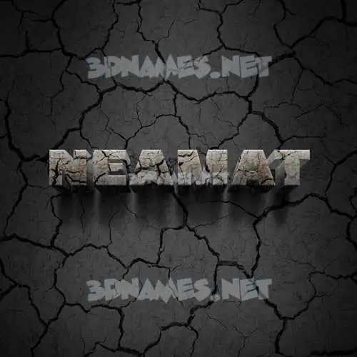 neamat in Cracked Stone style - 3D name wallpaper neamat in Cracked Stone style - 3D name wallpaper