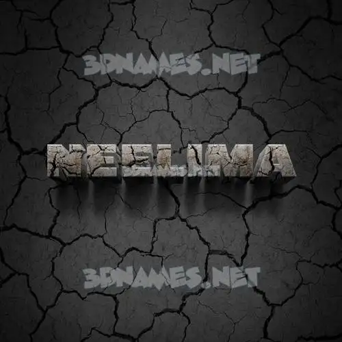 neelima in Cracked Stone style - 3D name wallpaper neelima in Cracked Stone style - 3D name wallpaper