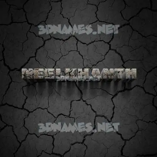 neelkhanth in Cracked Stone style - 3D name wallpaper neelkhanth in Cracked Stone style - 3D name wallpaper