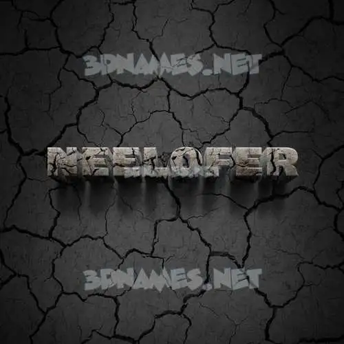 neelofer in Cracked Stone style - 3D name wallpaper neelofer in Cracked Stone style - 3D name wallpaper
