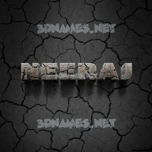 neeraj in Cracked Stone style - 3D name wallpaper neeraj in Cracked Stone style - 3D name wallpaper