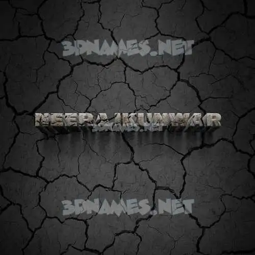 neerajkunwar in Cracked Stone style - 3D name wallpaper neerajkunwar in Cracked Stone style - 3D name wallpaper