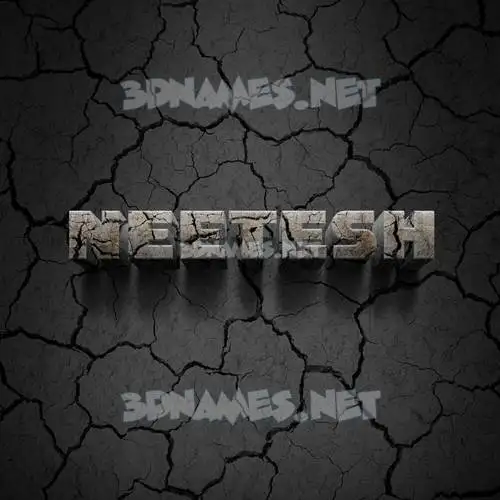 neetesh in Cracked Stone style - 3D name wallpaper neetesh in Cracked Stone style - 3D name wallpaper