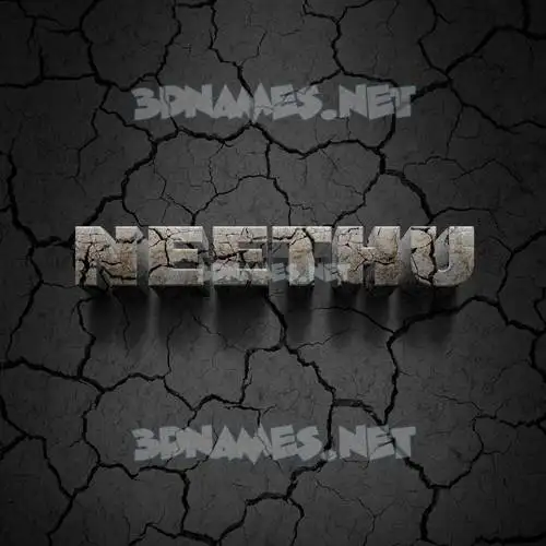 neethu in Cracked Stone style - 3D name wallpaper neethu in Cracked Stone style - 3D name wallpaper