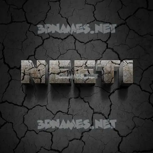 neeti in Cracked Stone style - 3D name wallpaper neeti in Cracked Stone style - 3D name wallpaper
