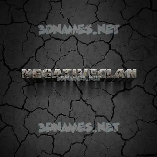 negativeclan in Cracked Stone style - 3D name wallpaper negativeclan in Cracked Stone style - 3D name wallpaper