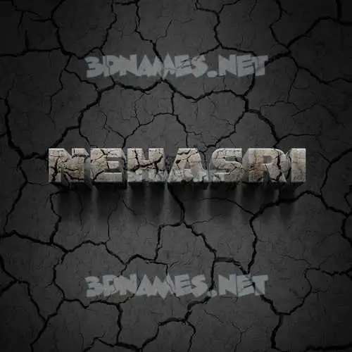 nehasri in Cracked Stone style - 3D name wallpaper nehasri in Cracked Stone style - 3D name wallpaper