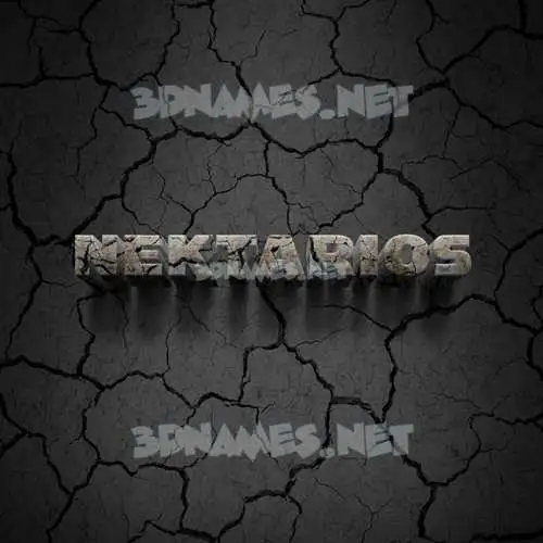 nektarios in Cracked Stone style - 3D name wallpaper nektarios in Cracked Stone style - 3D name wallpaper