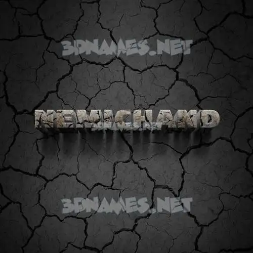 nemichand in Cracked Stone style - 3D name wallpaper nemichand in Cracked Stone style - 3D name wallpaper