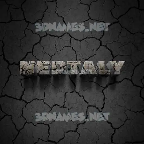 neptaly in Cracked Stone style - 3D name wallpaper neptaly in Cracked Stone style - 3D name wallpaper