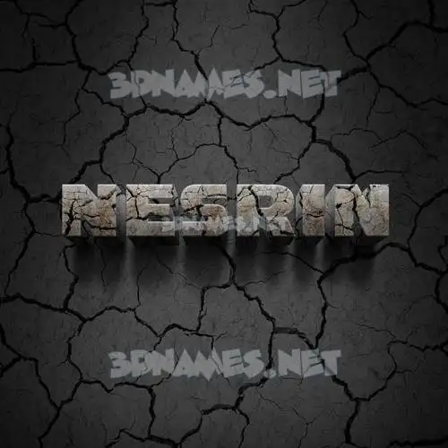 nesrin in Cracked Stone style - 3D name wallpaper nesrin in Cracked Stone style - 3D name wallpaper