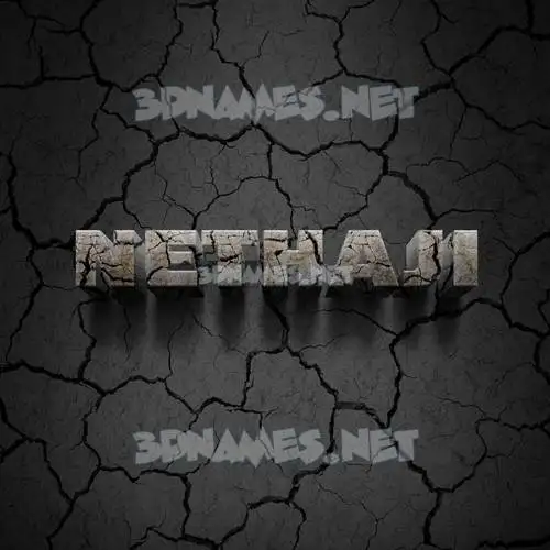nethaji in Cracked Stone style - 3D name wallpaper nethaji in Cracked Stone style - 3D name wallpaper