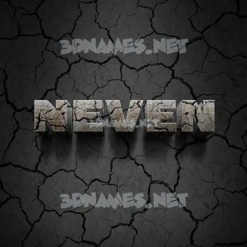 neven in Cracked Stone style - 3D name wallpaper neven in Cracked Stone style - 3D name wallpaper