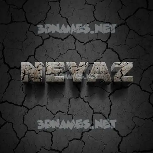 neyaz in Cracked Stone style - 3D name wallpaper neyaz in Cracked Stone style - 3D name wallpaper