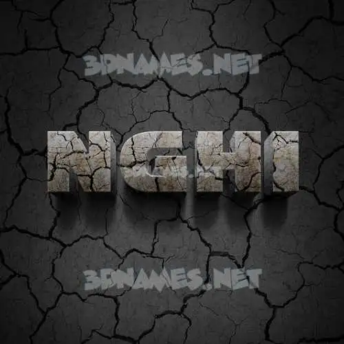 nghi in Cracked Stone style - 3D name wallpaper nghi in Cracked Stone style - 3D name wallpaper