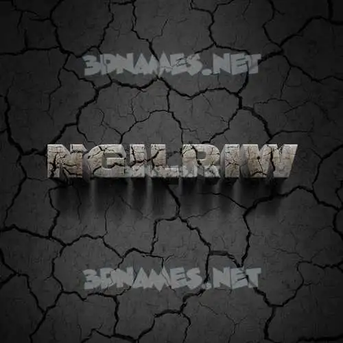 ngilriw in Cracked Stone style - 3D name wallpaper ngilriw in Cracked Stone style - 3D name wallpaper