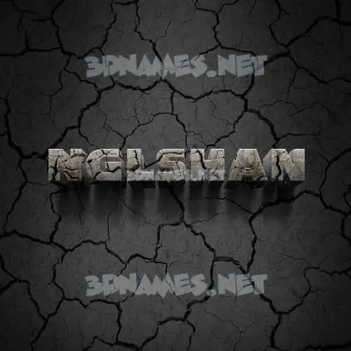 nglshan in Cracked Stone style - 3D name wallpaper nglshan in Cracked Stone style - 3D name wallpaper
