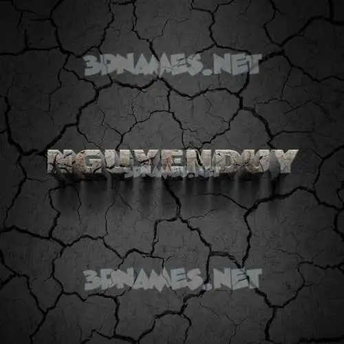 nguyenduy in Cracked Stone style - 3D name wallpaper nguyenduy in Cracked Stone style - 3D name wallpaper