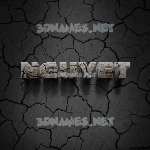 nguyet in Cracked Stone style - 3D name wallpaper nguyet in Cracked Stone style - 3D name wallpaper