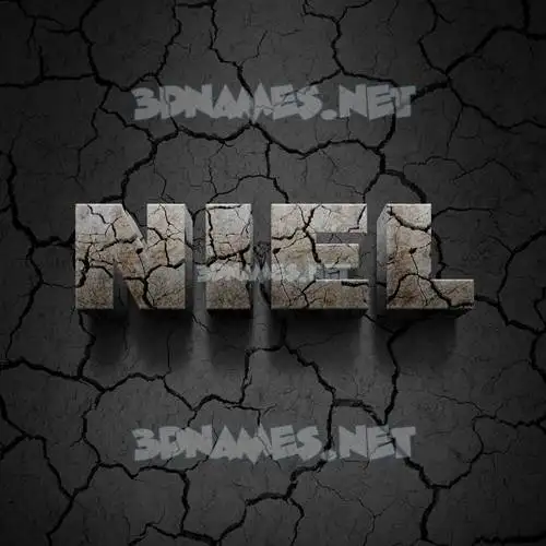 niel in Cracked Stone style - 3D name wallpaper niel in Cracked Stone style - 3D name wallpaper