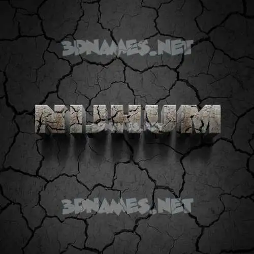 nijhum in Cracked Stone style - 3D name wallpaper nijhum in Cracked Stone style - 3D name wallpaper