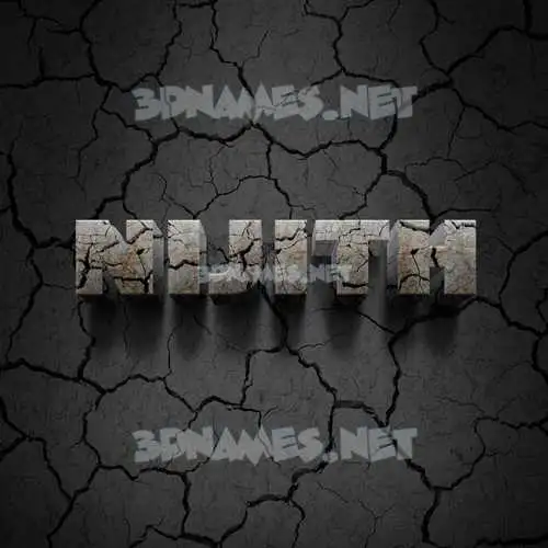 nijith in Cracked Stone style - 3D name wallpaper nijith in Cracked Stone style - 3D name wallpaper