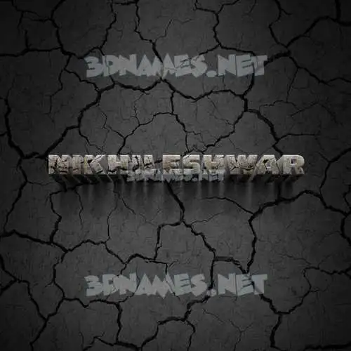nikhileshwar in Cracked Stone style - 3D name wallpaper nikhileshwar in Cracked Stone style - 3D name wallpaper