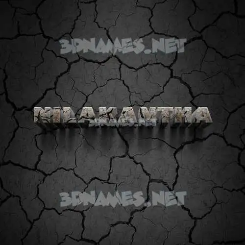 nilakantha in Cracked Stone style - 3D name wallpaper nilakantha in Cracked Stone style - 3D name wallpaper