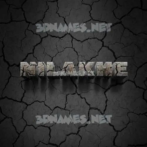 nilakhe in Cracked Stone style - 3D name wallpaper nilakhe in Cracked Stone style - 3D name wallpaper