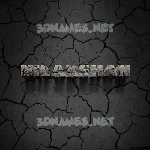 nilakshan in Cracked Stone style - 3D name wallpaper nilakshan in Cracked Stone style - 3D name wallpaper