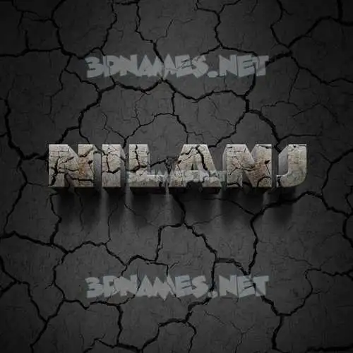 nilanj in Cracked Stone style - 3D name wallpaper nilanj in Cracked Stone style - 3D name wallpaper