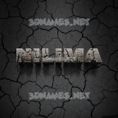 nilima in Cracked Stone style - 3D name wallpaper nilima in Cracked Stone style - 3D name wallpaper