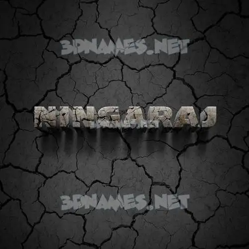 ningaraj in Cracked Stone style - 3D name wallpaper ningaraj in Cracked Stone style - 3D name wallpaper