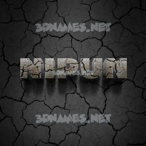 nipun in Cracked Stone style - 3D name wallpaper nipun in Cracked Stone style - 3D name wallpaper