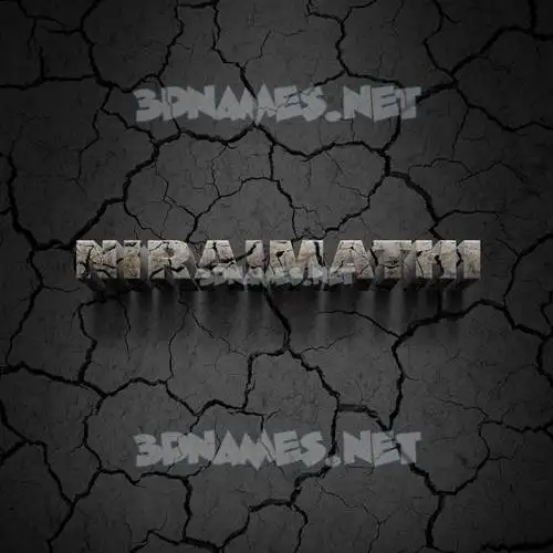 niraimathi in Cracked Stone style - 3D name wallpaper niraimathi in Cracked Stone style - 3D name wallpaper