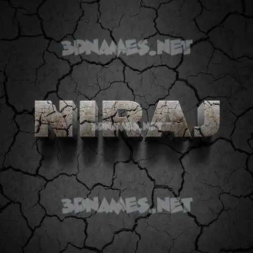 niraj in Cracked Stone style - 3D name wallpaper niraj in Cracked Stone style - 3D name wallpaper