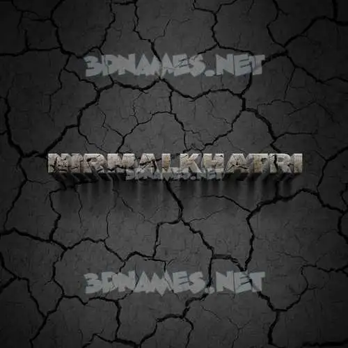 nirmalkhatri in Cracked Stone style - 3D name wallpaper nirmalkhatri in Cracked Stone style - 3D name wallpaper