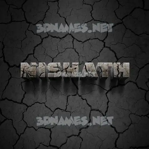 nishath in Cracked Stone style - 3D name wallpaper nishath in Cracked Stone style - 3D name wallpaper