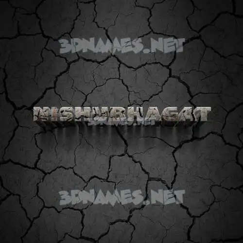 nishubhagat in Cracked Stone style - 3D name wallpaper nishubhagat in Cracked Stone style - 3D name wallpaper