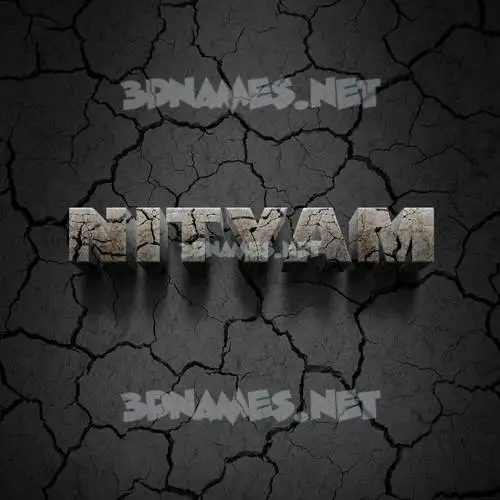 nityam in Cracked Stone style - 3D name wallpaper nityam in Cracked Stone style - 3D name wallpaper