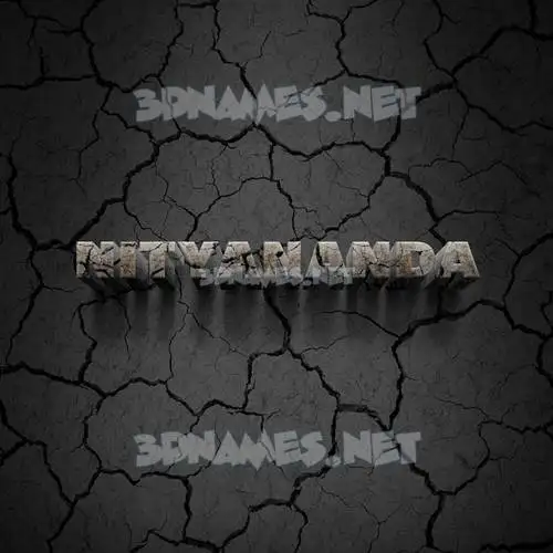 nityananda in Cracked Stone style - 3D name wallpaper nityananda in Cracked Stone style - 3D name wallpaper