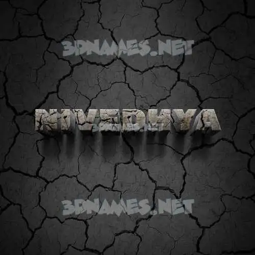 nivedhya in Cracked Stone style - 3D name wallpaper nivedhya in Cracked Stone style - 3D name wallpaper